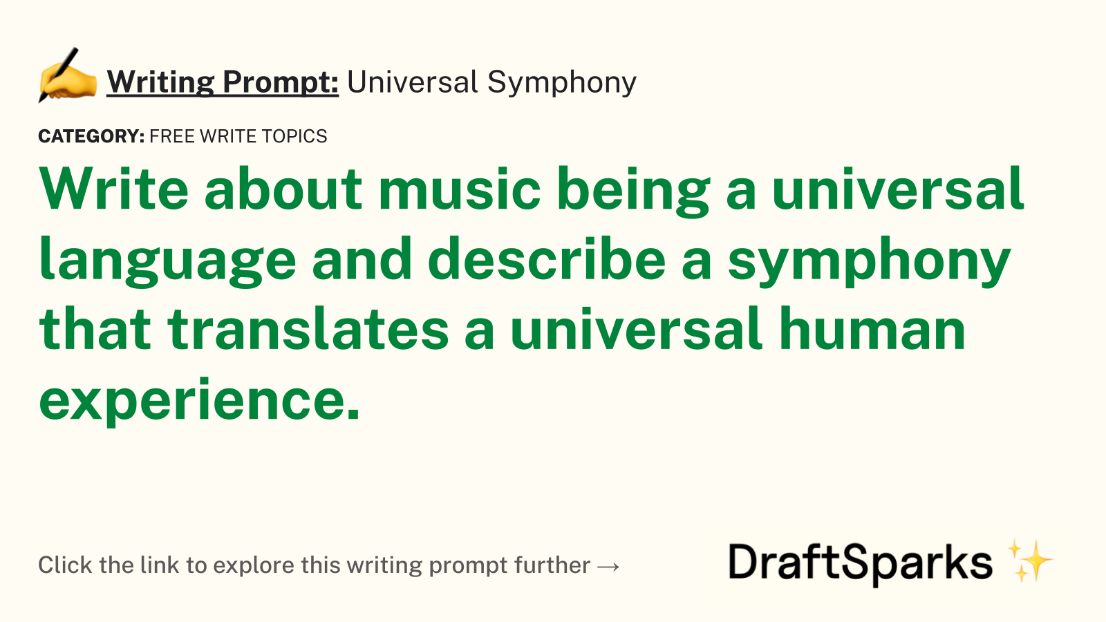 Universal Symphony