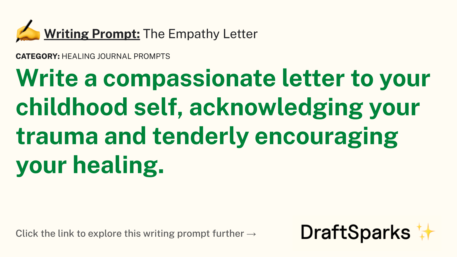 The Empathy Letter