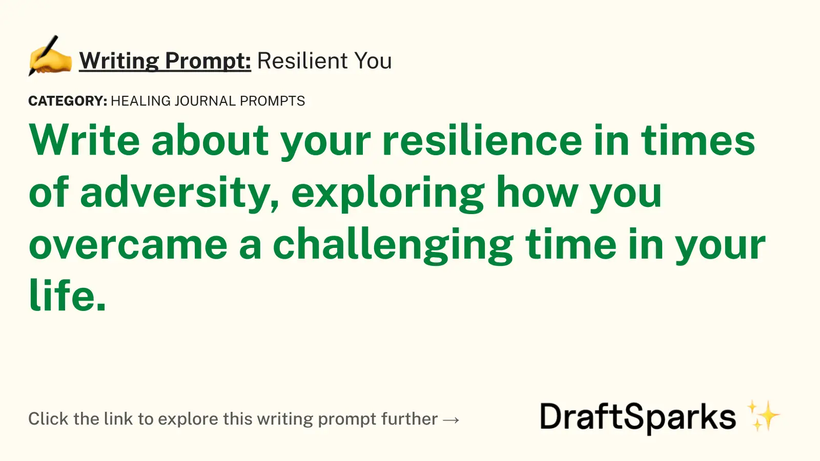 Resilient You