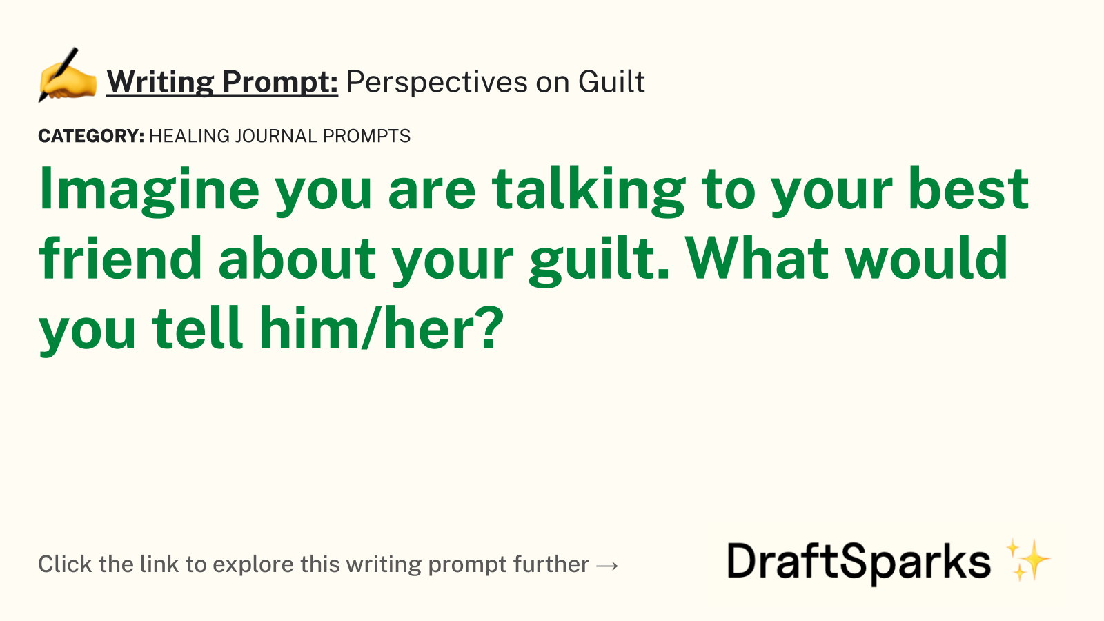 Perspectives on Guilt