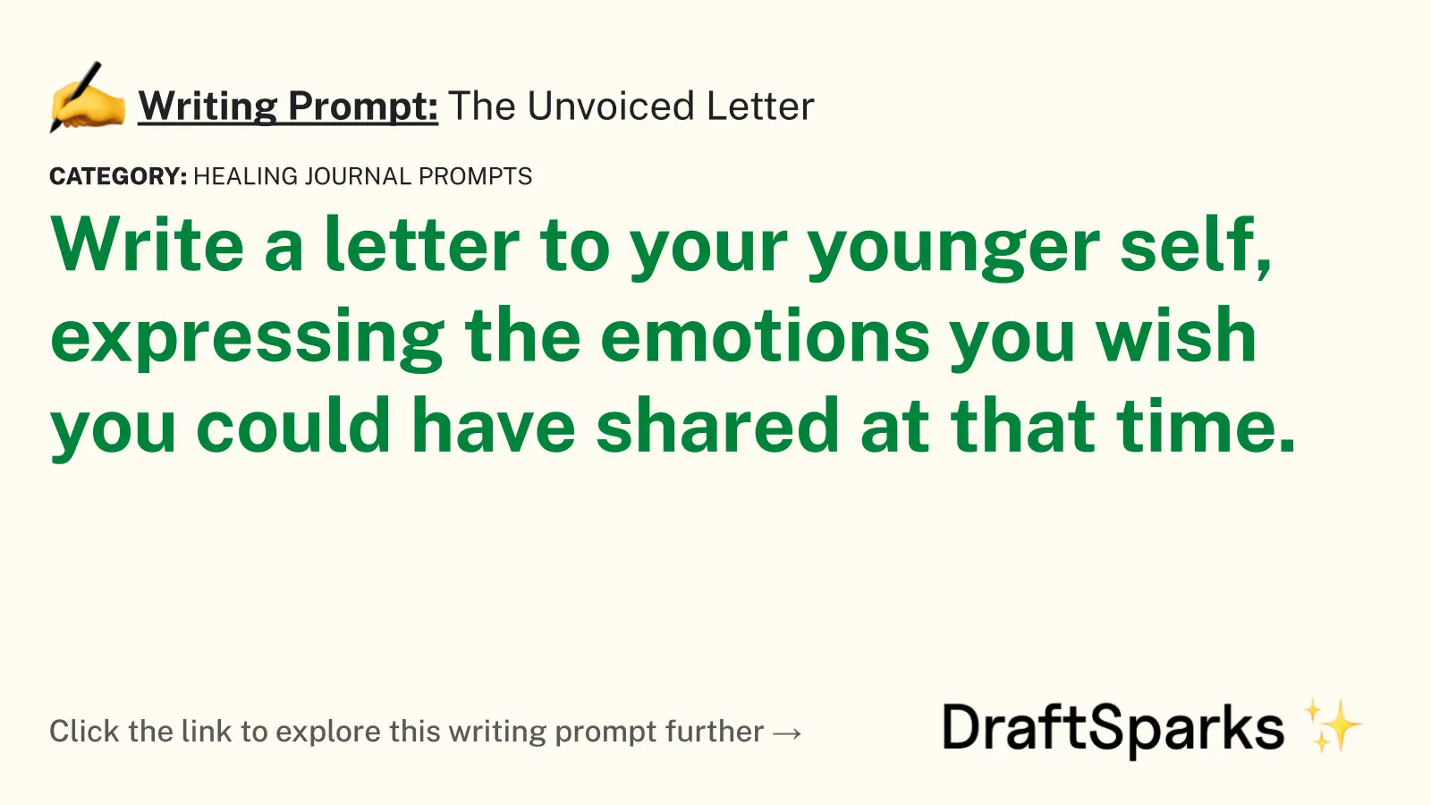 The Unvoiced Letter