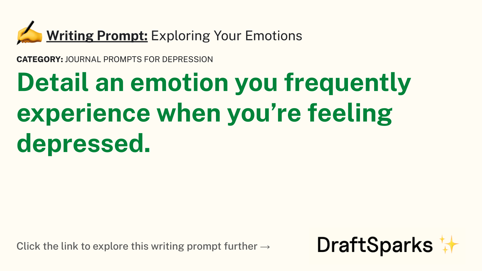 Exploring Your Emotions