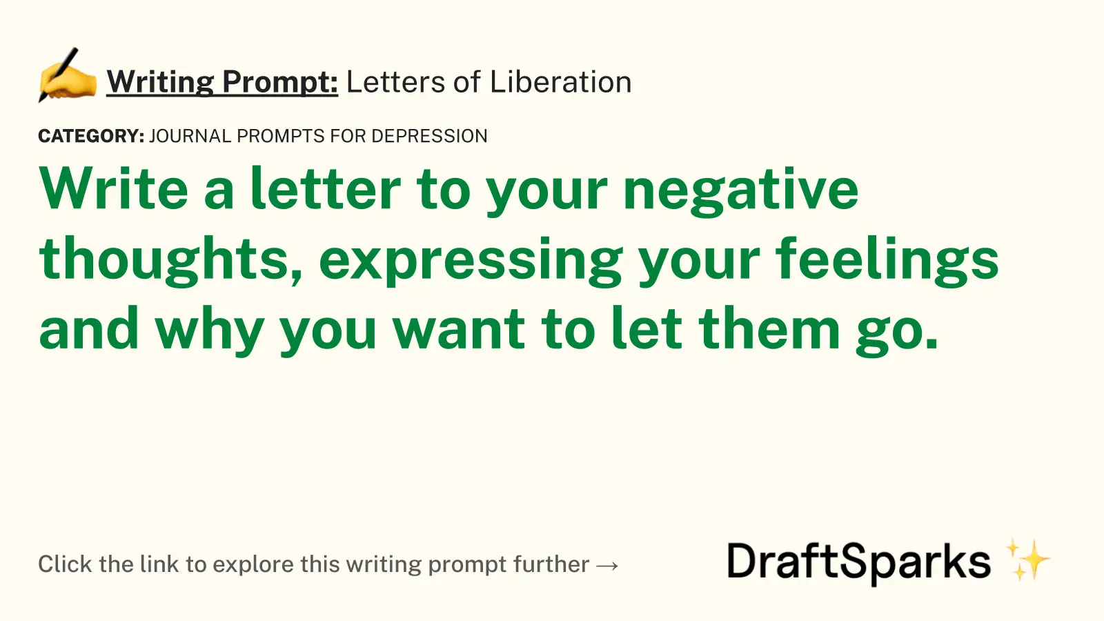 Letters of Liberation