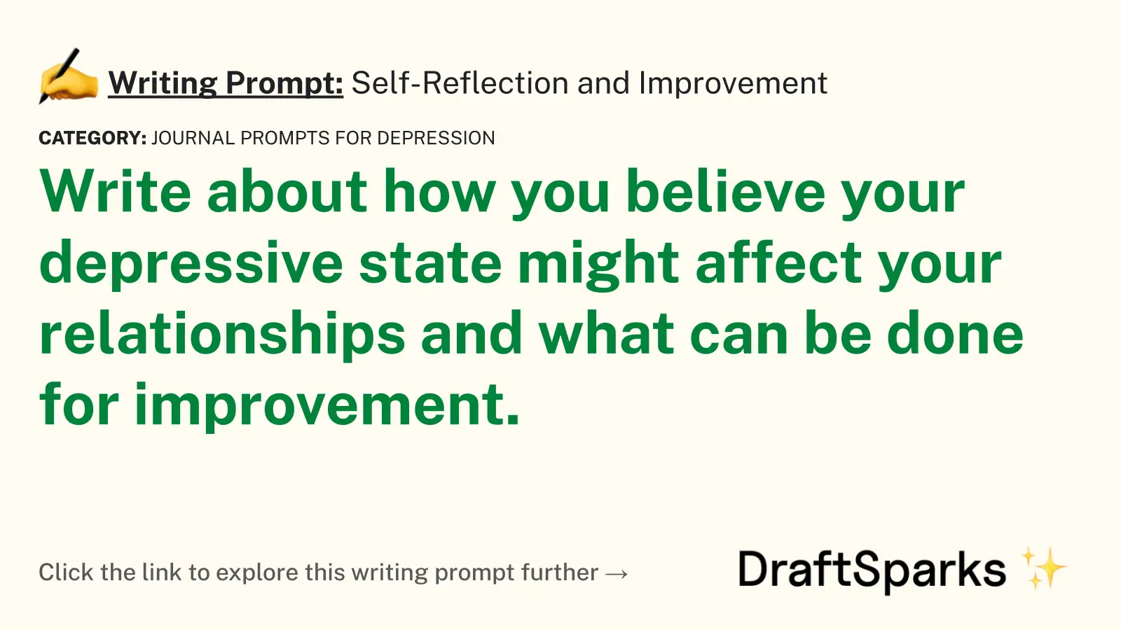 Self-Reflection and Improvement