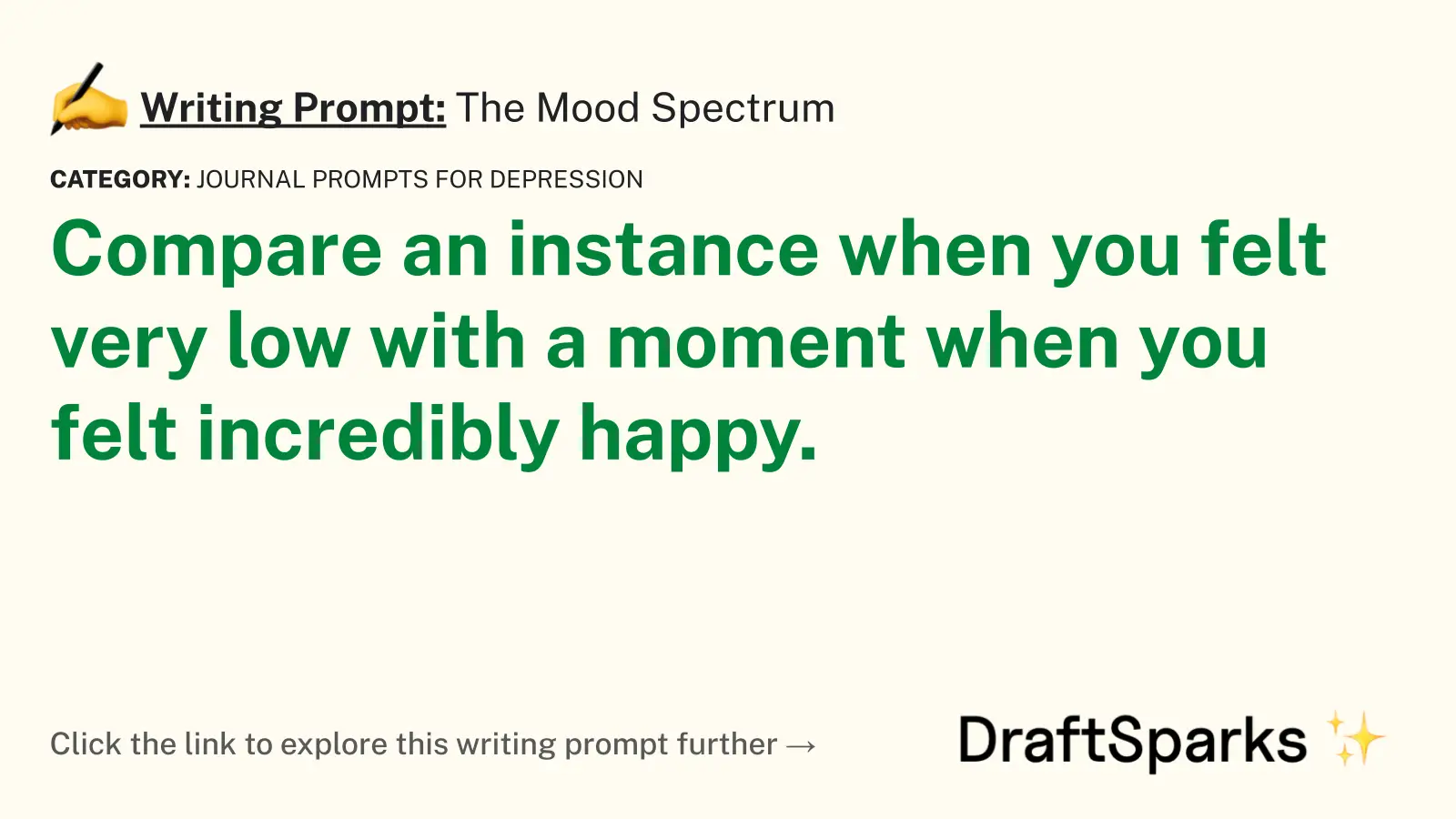 The Mood Spectrum