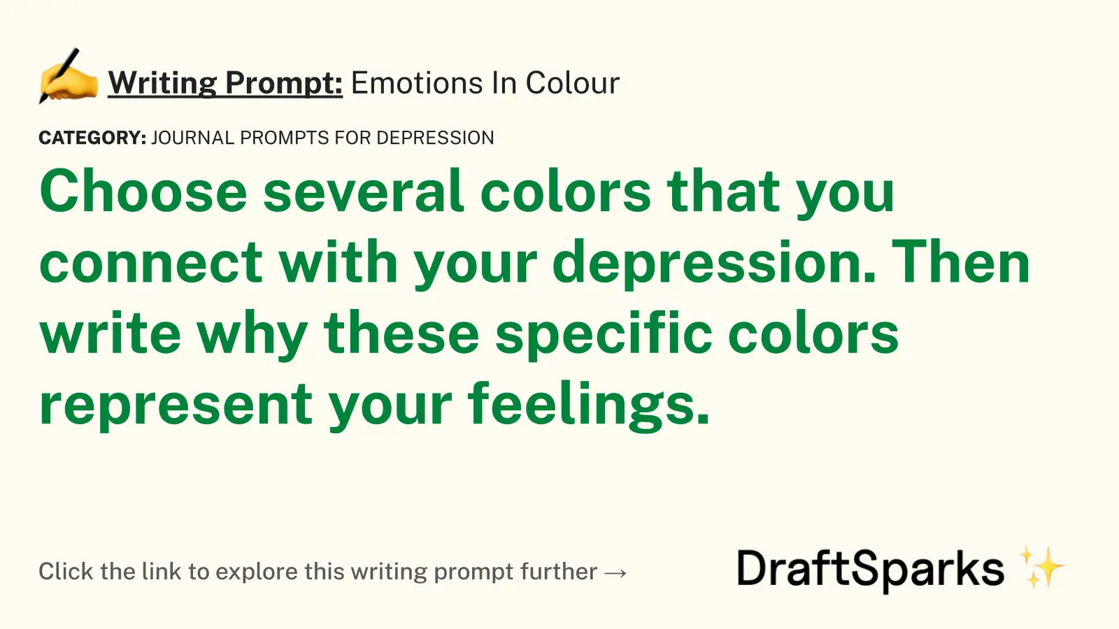 Emotions In Colour