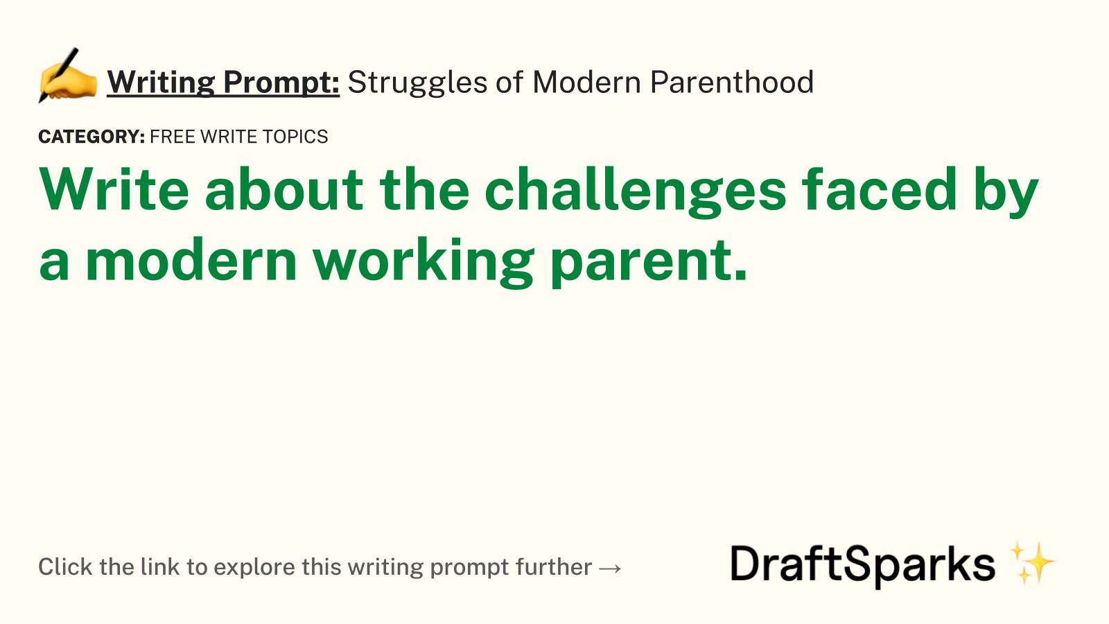 Struggles of Modern Parenthood