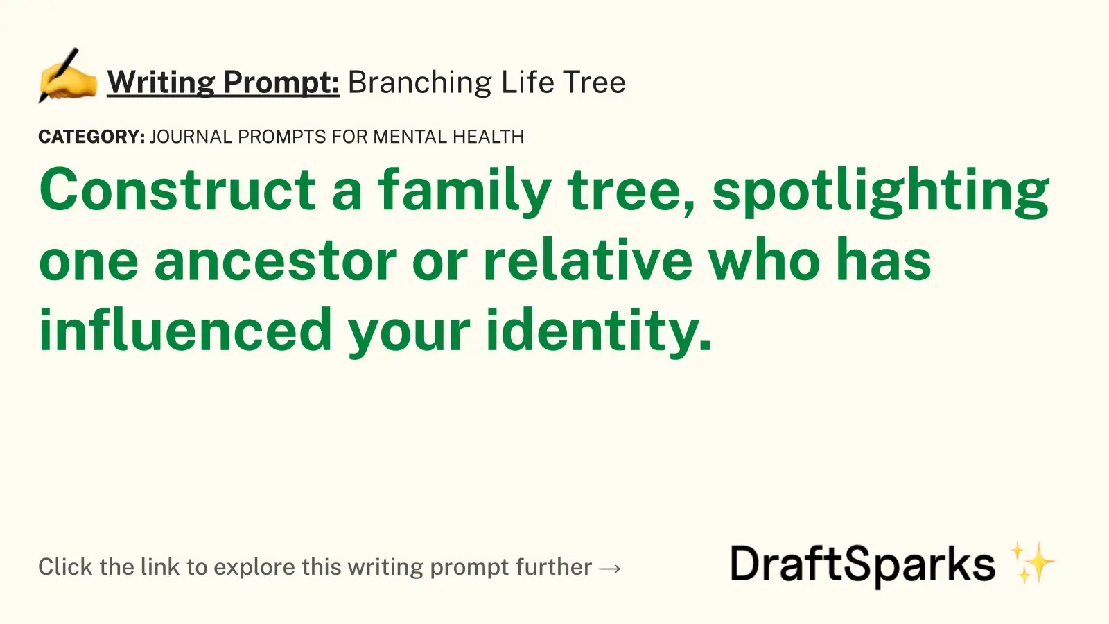 Branching Life Tree