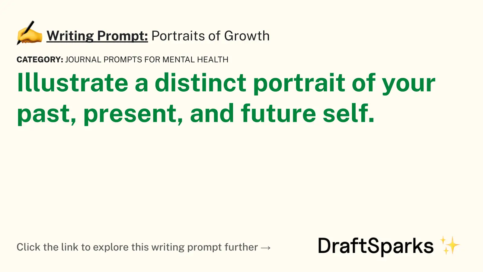 Portraits of Growth