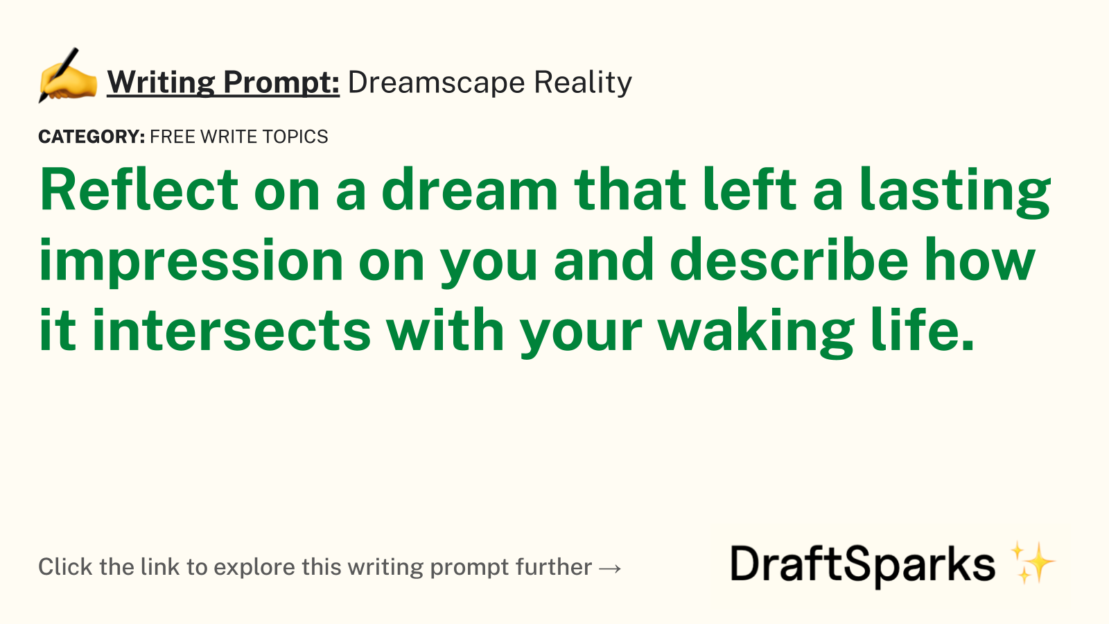 Dreamscape Reality