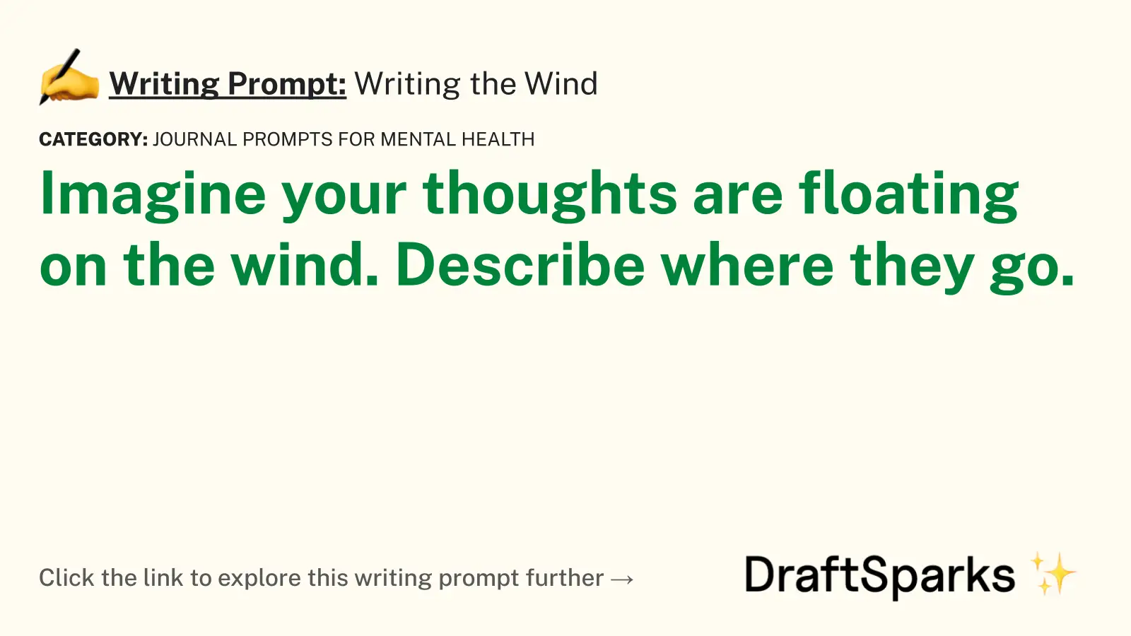 Writing the Wind