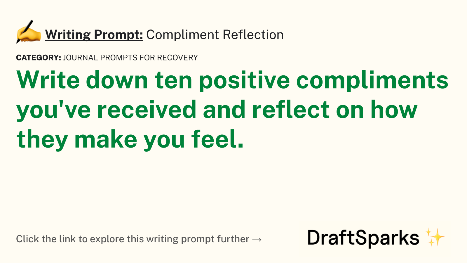 Compliment Reflection
