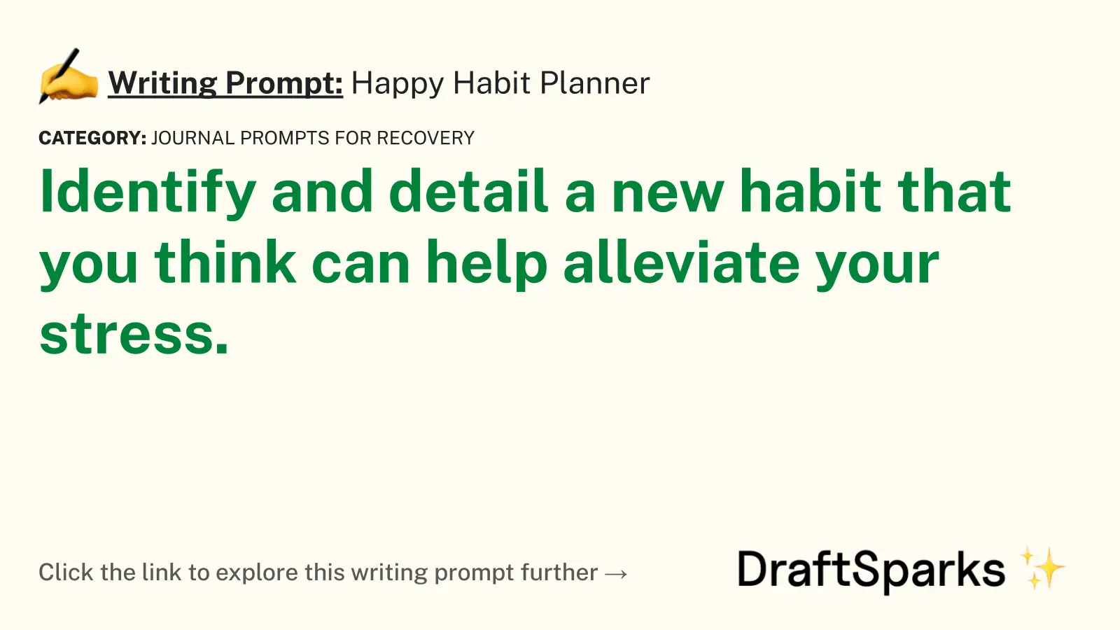 Happy Habit Planner