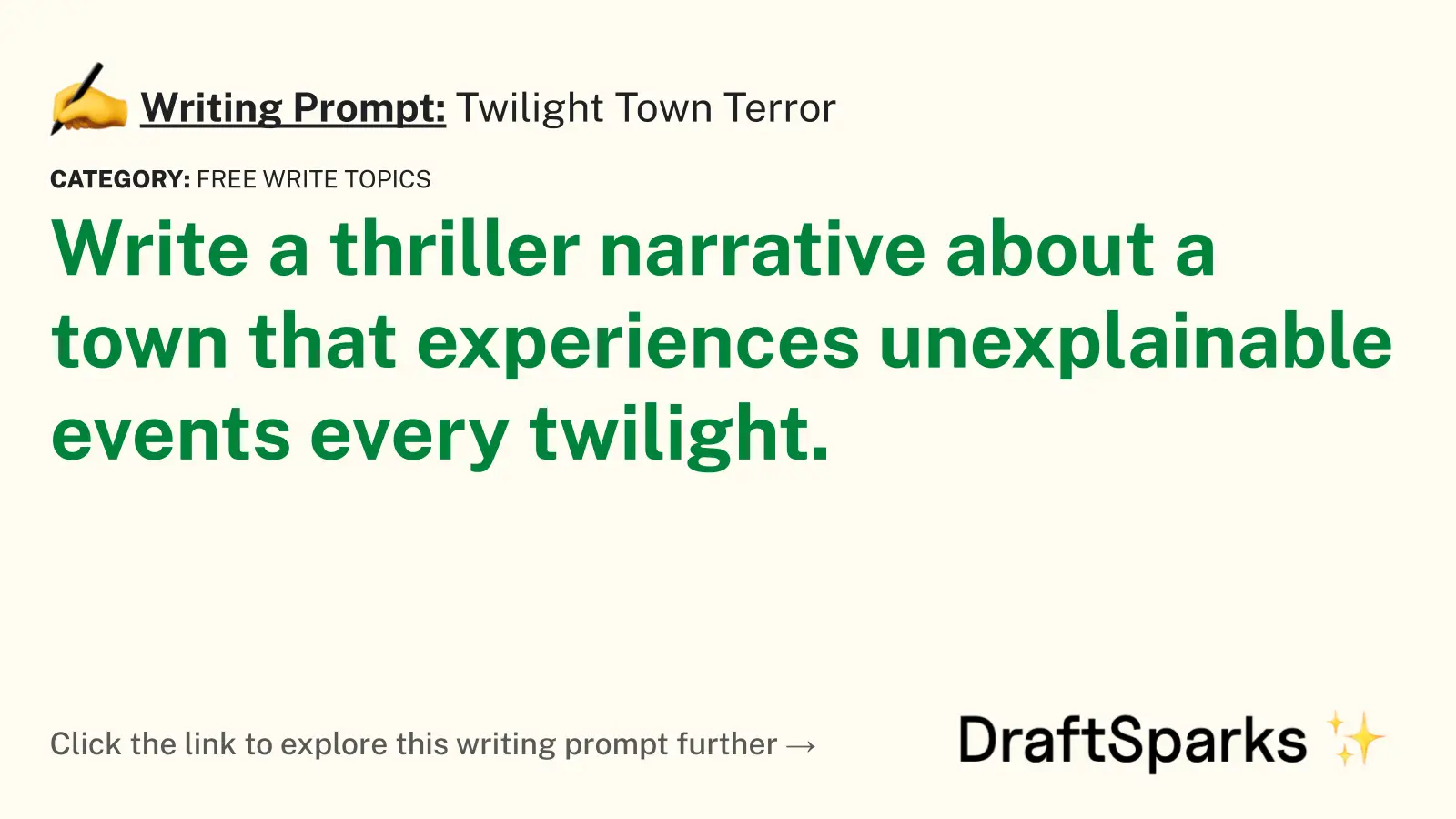 Twilight Town Terror