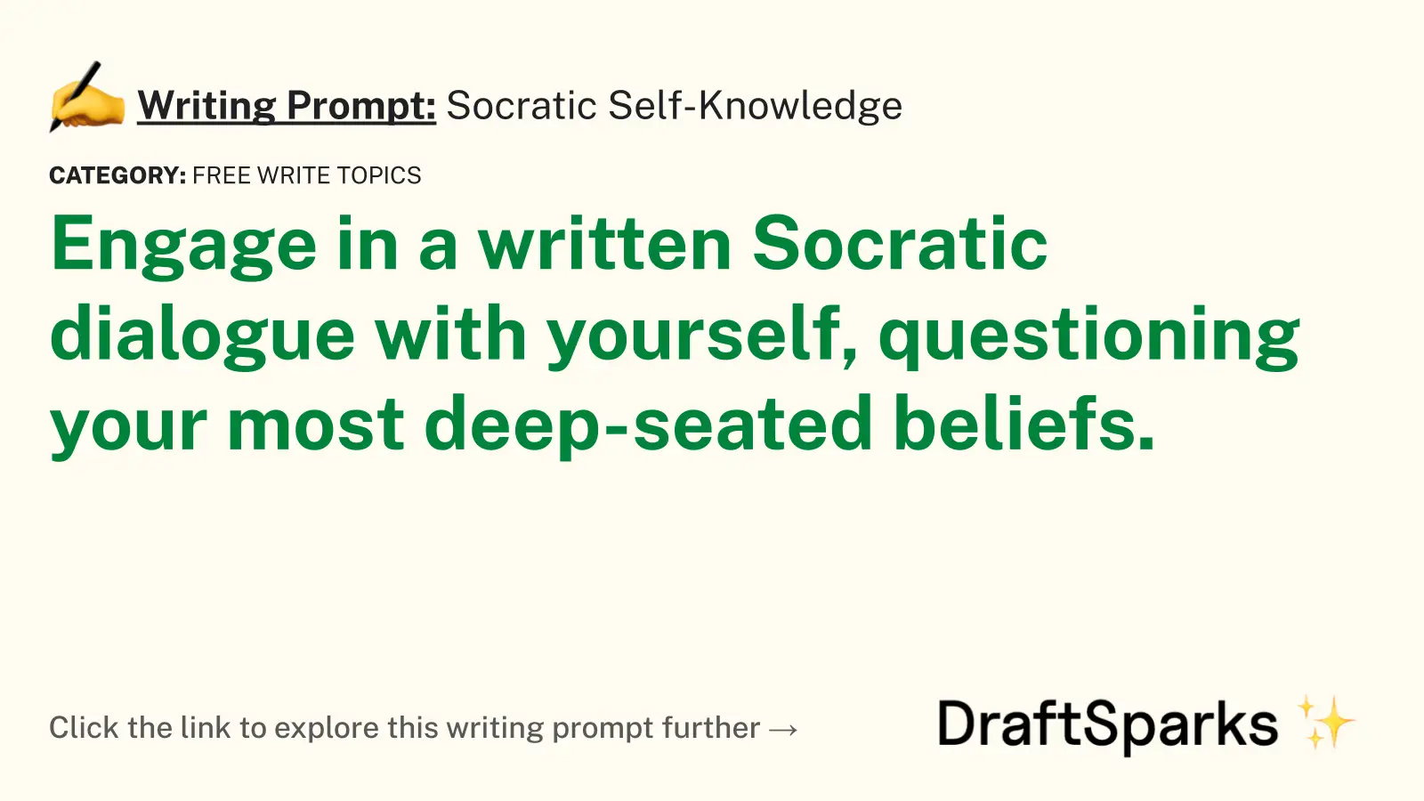Socratic Self-Knowledge
