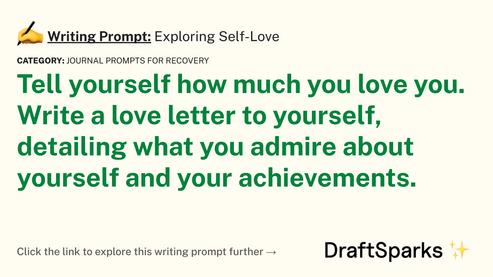 Exploring Self-Love