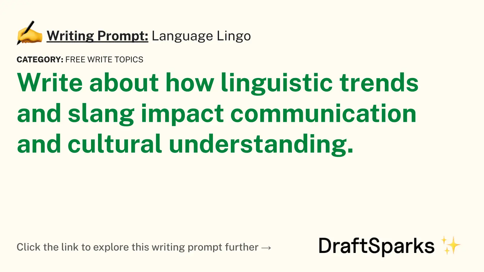 Language Lingo