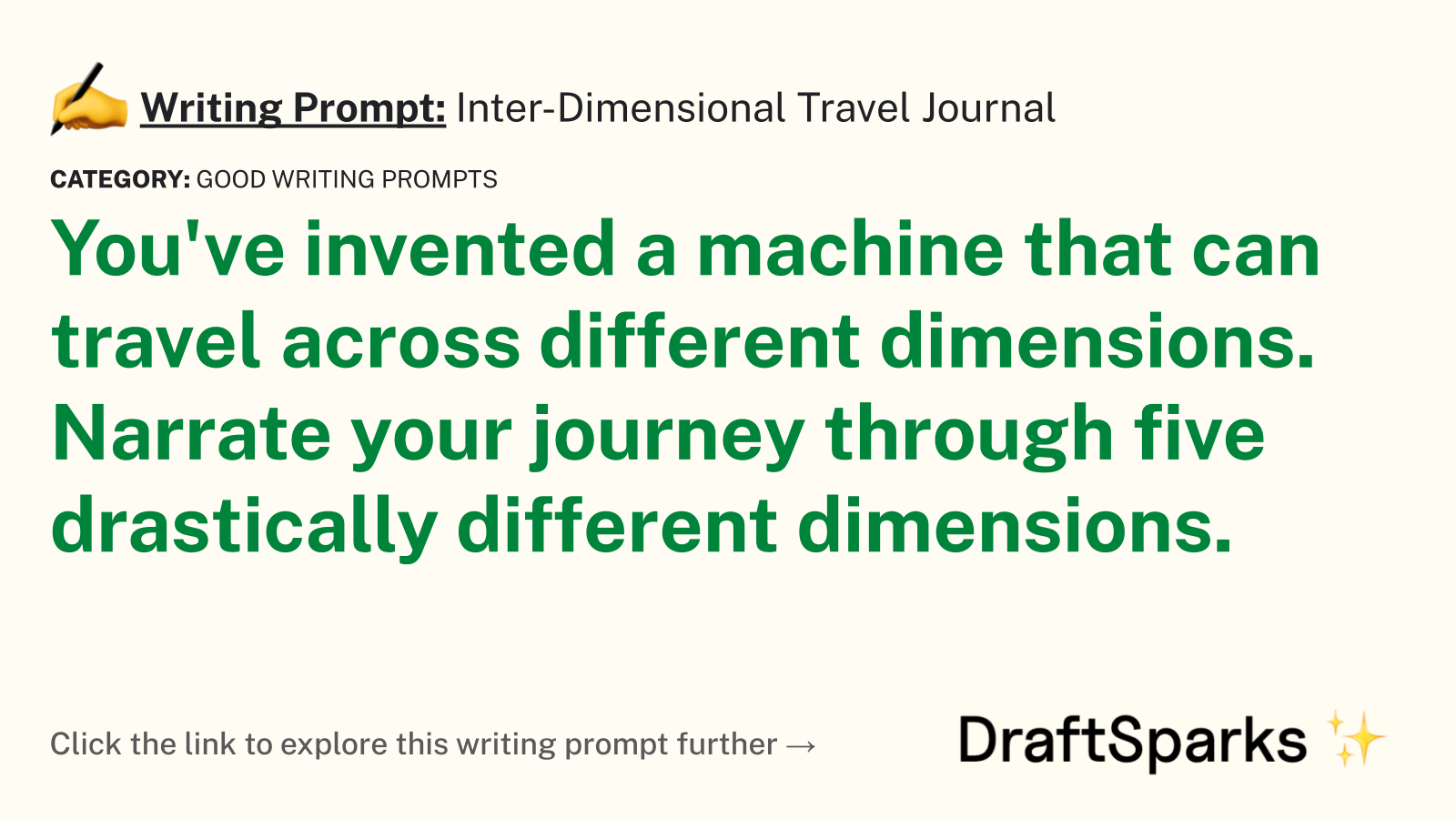 Inter-Dimensional Travel Journal