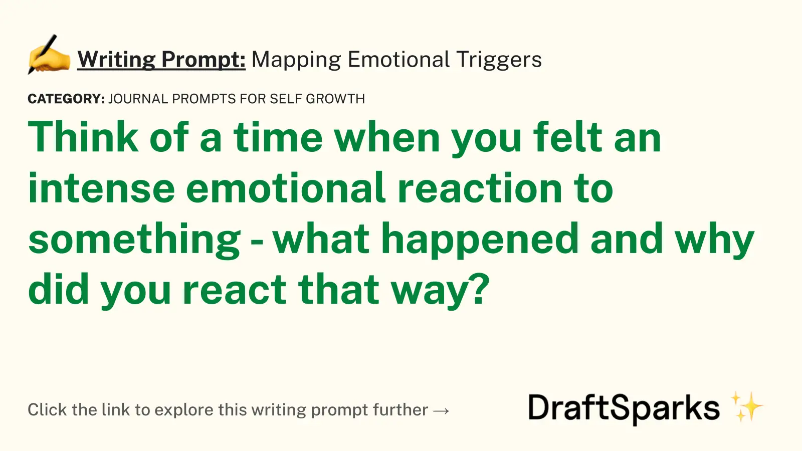 Mapping Emotional Triggers