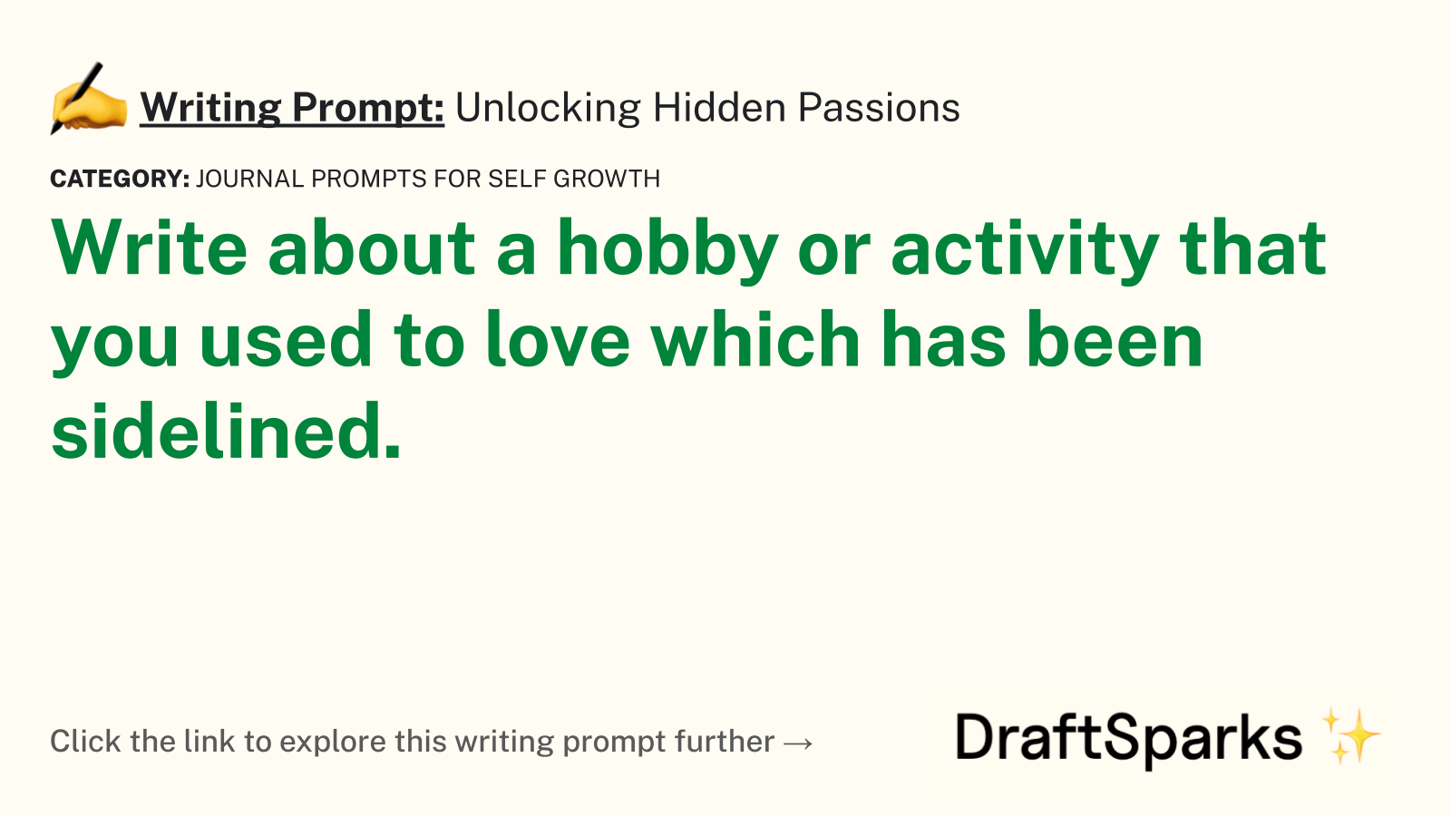 Unlocking Hidden Passions