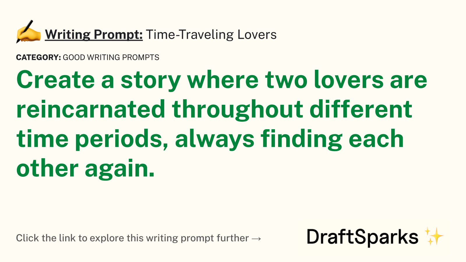 Time-Traveling Lovers