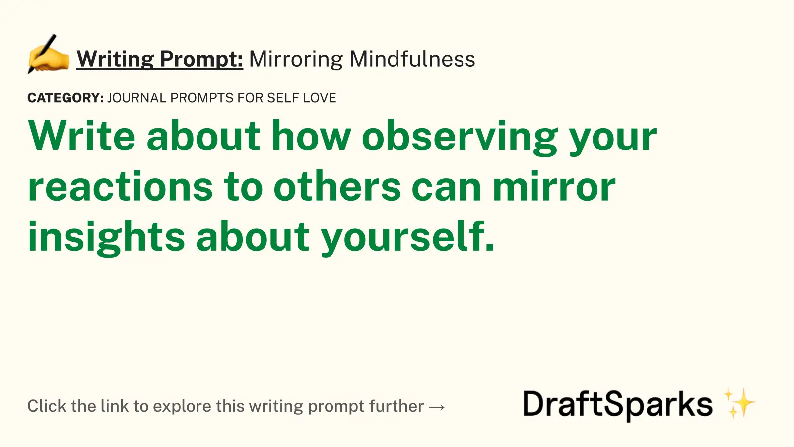 Mirroring Mindfulness