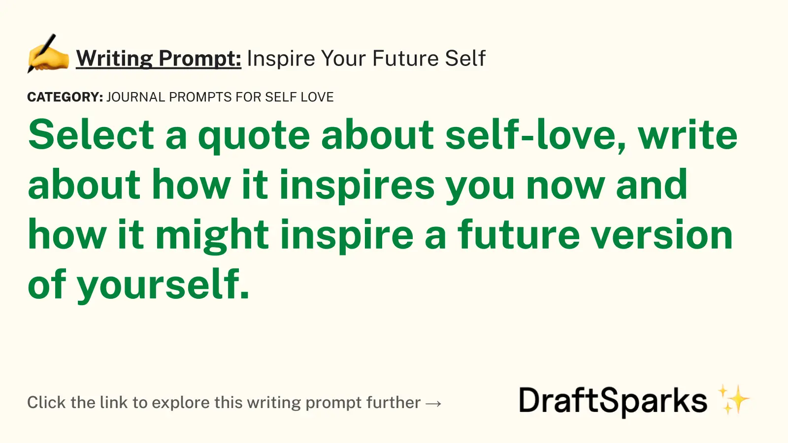 Inspire Your Future Self