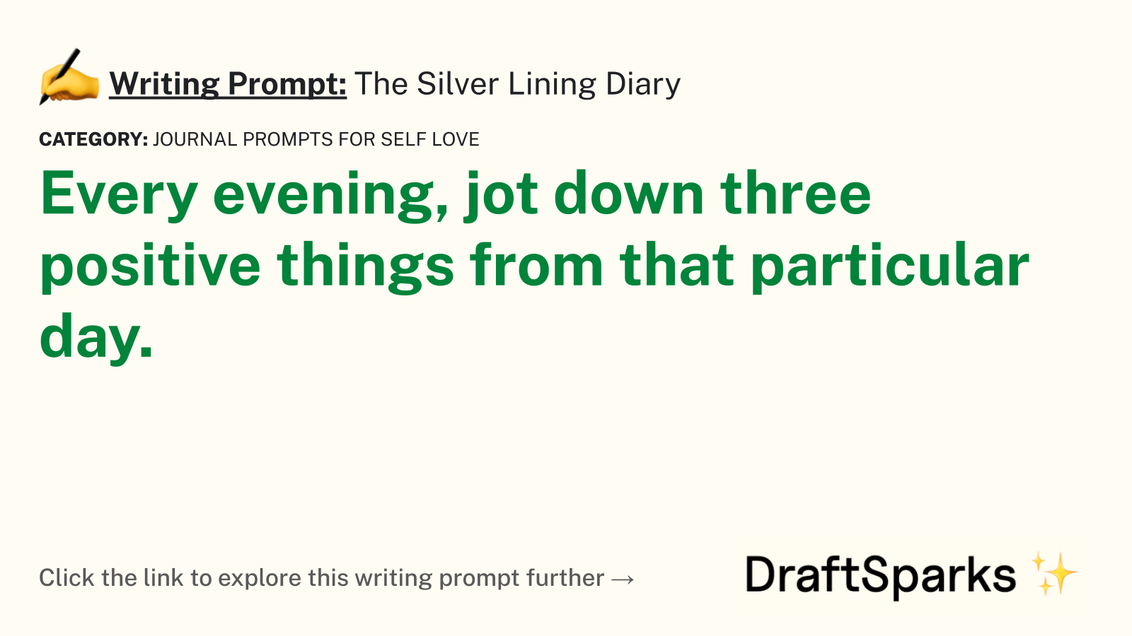 The Silver Lining Diary