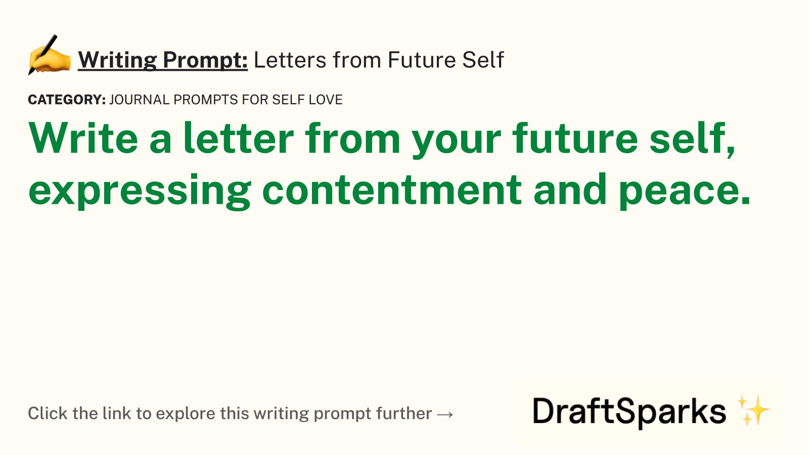 Letters from Future Self