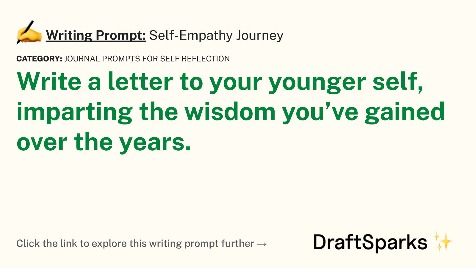 Self-Empathy Journey