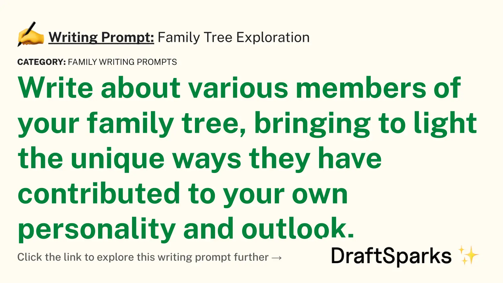 Family Tree Exploration