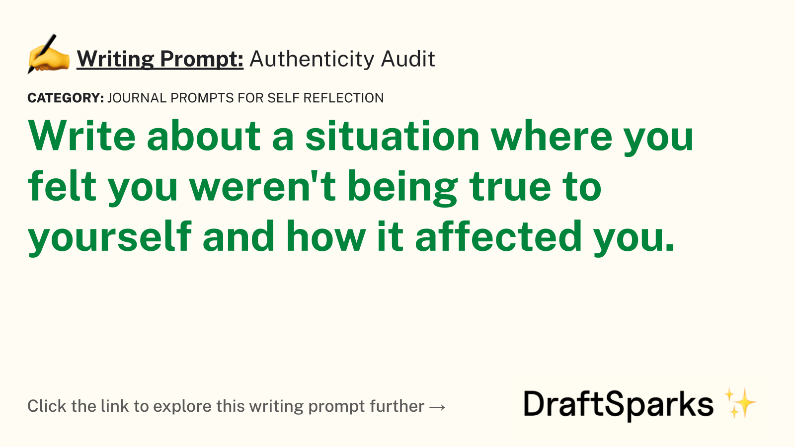 Authenticity Audit
