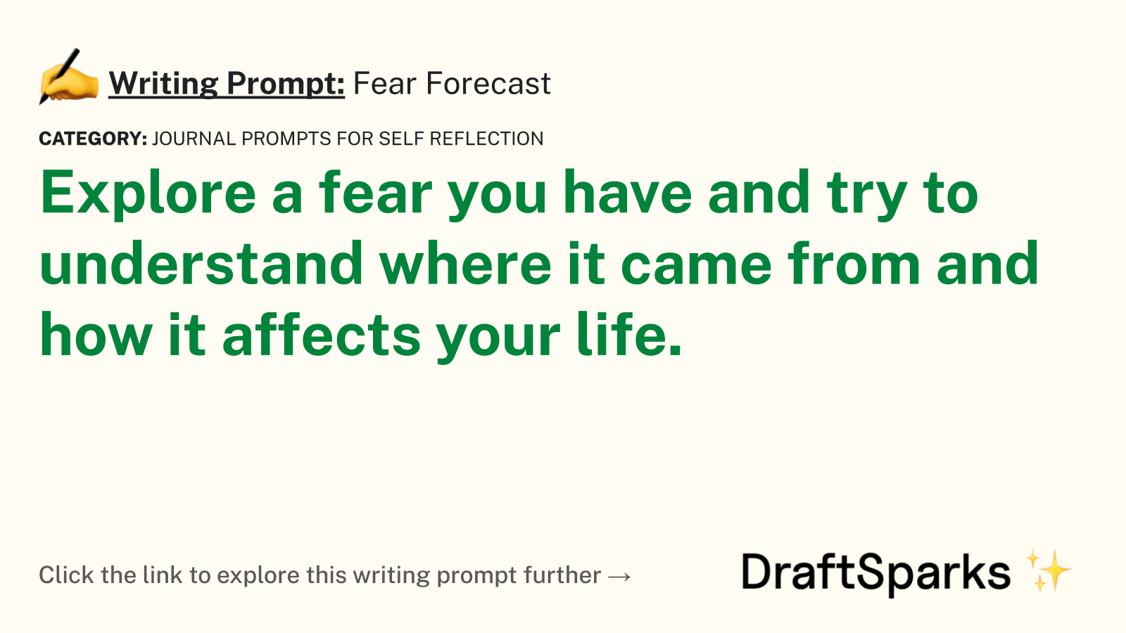 Fear Forecast