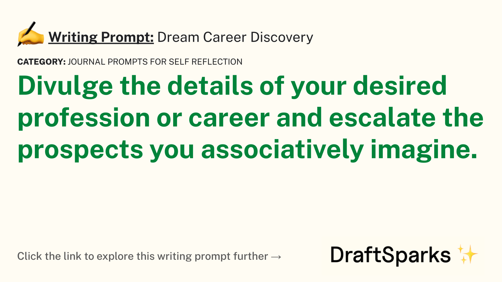 Dream Career Discovery