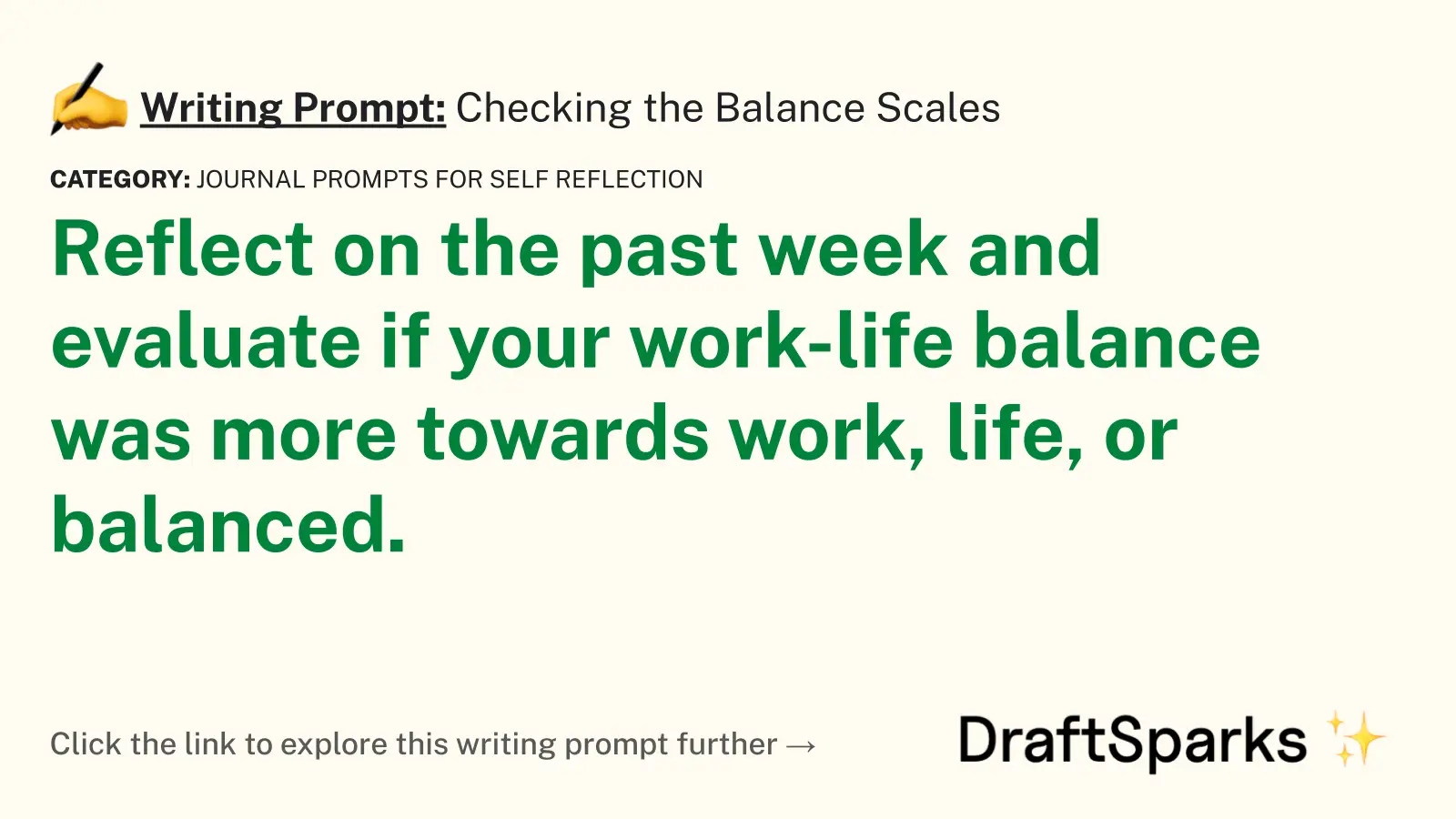 Checking the Balance Scales