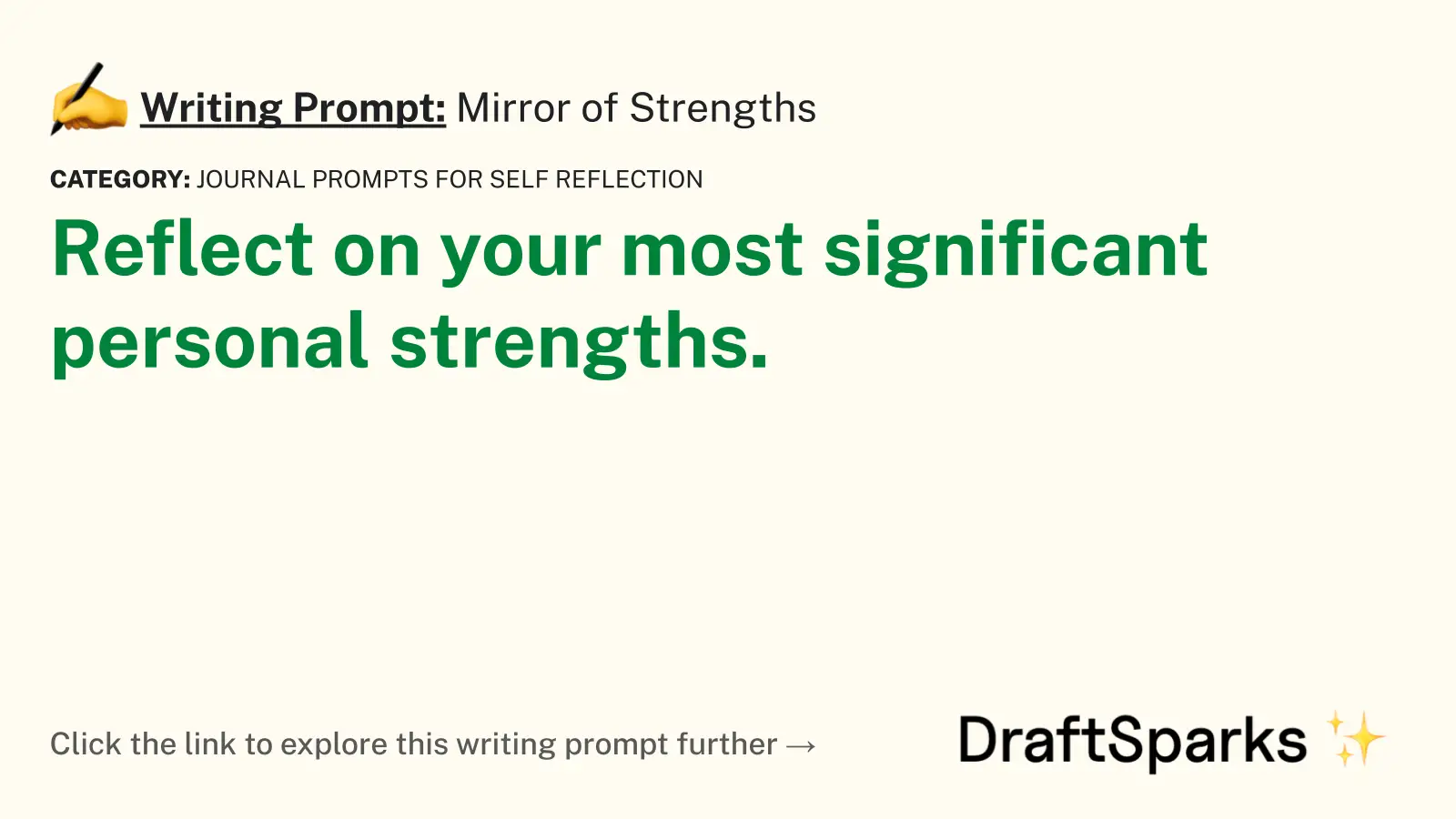 Mirror of Strengths