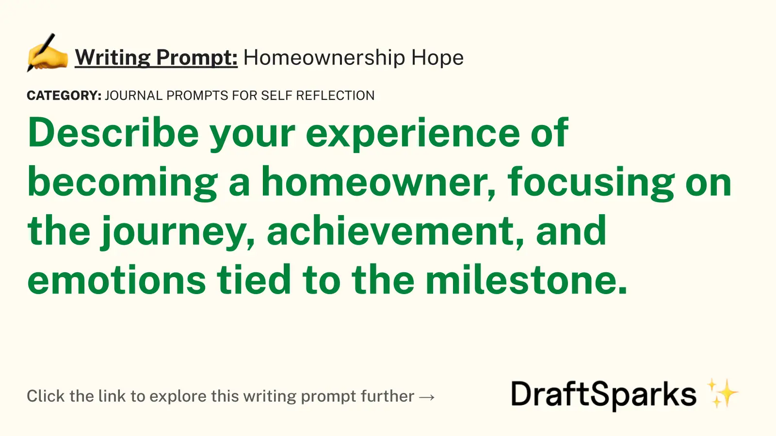 Homeownership Hope