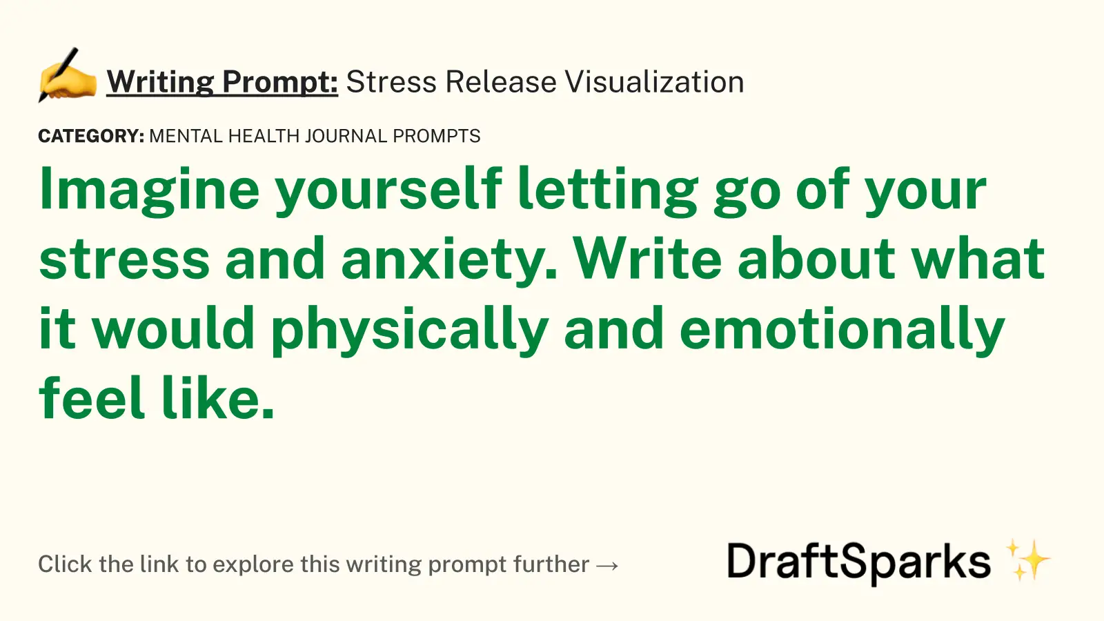 Stress Release Visualization