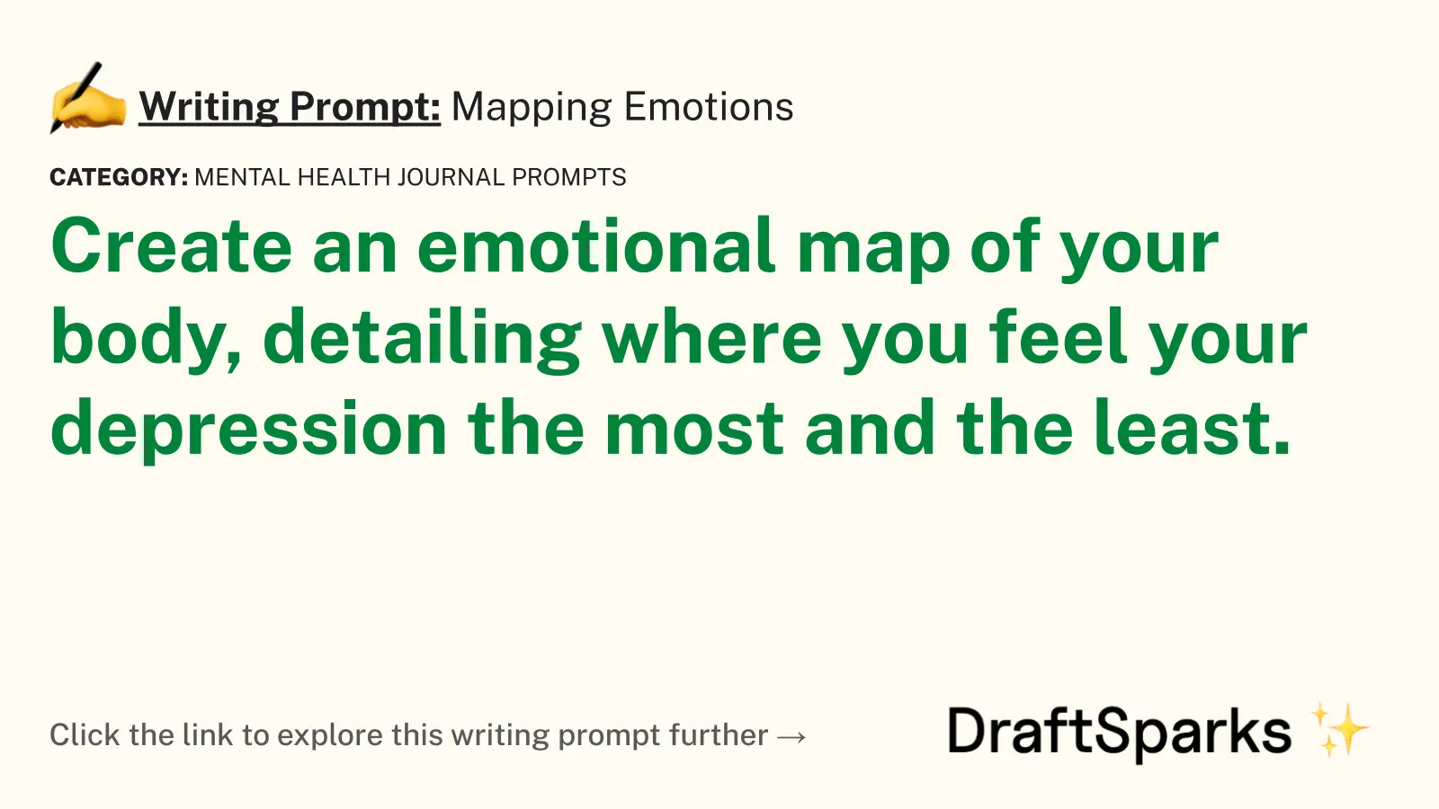 Mapping Emotions