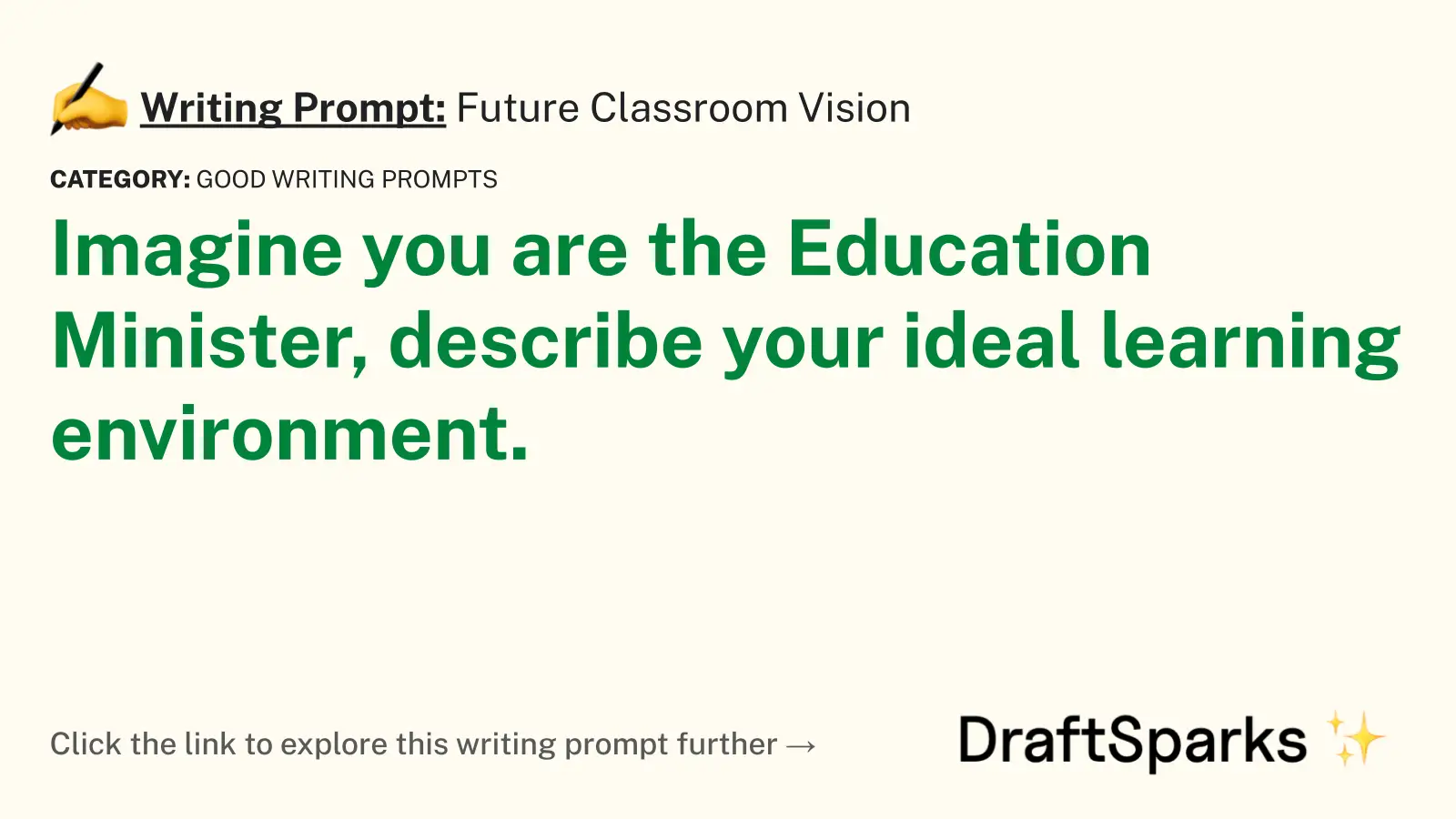 Future Classroom Vision