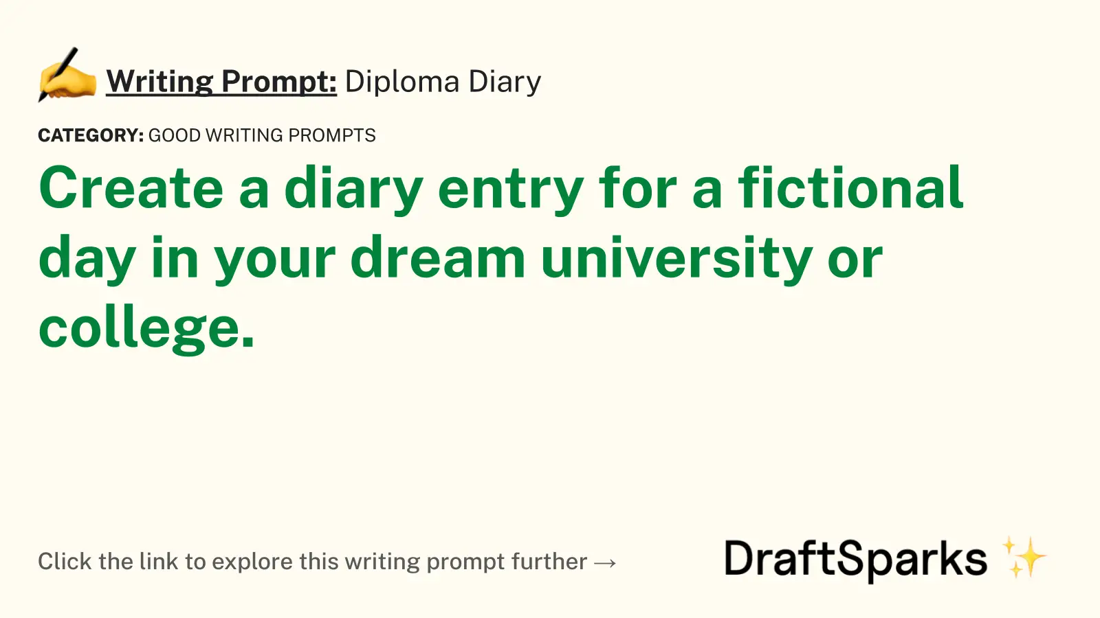 Diploma Diary